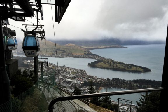Good view of Queenstown from top of the gondola